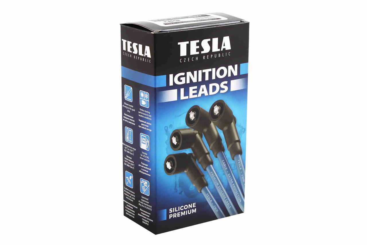Провода свечные 21214 с 2006 г. "Tesla" Silicone Premium (T867S) - фото 2 - id-p2030170707