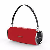 Мощная портативная bluetooth колонка Sound System A6 Hopestar Red (Z042)