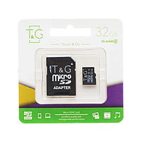 Карта пам'яті T&G microSD, Class 10 32GB (22021)