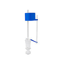Наливний клапан для бачка унітаза Agua ВV01 з нижнім підведенням і пластиковою різьбою 1/2"