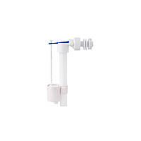 Наливний клапан для бачка унітаза Agua SV02 з боковим підведенням і пластиковою різьбою 1/2" BE0R0207 (КБ-1)