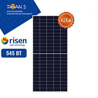 Солнечная панель батарея монокристаллическая Risen RSM110-8-545M TITAN, 545 Вт