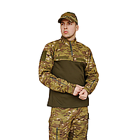 Весняна тактична чоловіча бойова сорочка убакс мультикам зсу, штурмовий Ubacs камуфляж демісезон для чоловіків