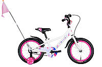 Дитячий велосипед 16" Formula RACE 2022 8.5" Білий з рожевим