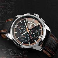 Брендовые мужские часы SKMEI 9106OG, Стильные статусные мужские наручные часы стрелочные, KJ-862 Фирменные
