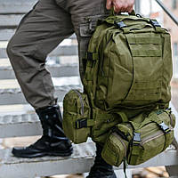 Военный рюкзак 70л 55л, Тактический вещевой военный рюкзак, Военный армейский рюкзак PR-714 для кемпинга