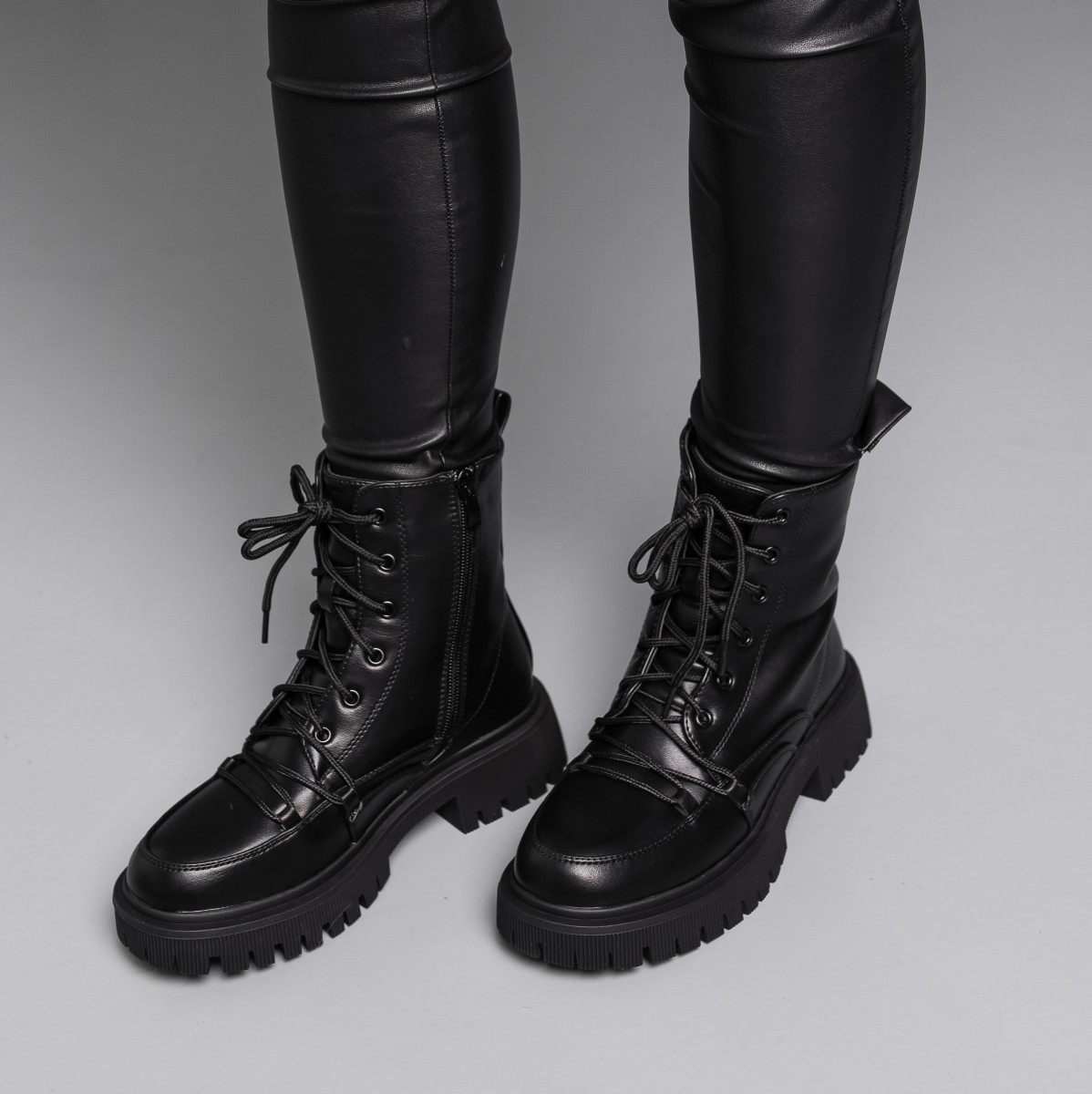 Черевики жіночі зимові Fashion Echo 3889 36 розмір 23,5 см Чорний код ID 4501488