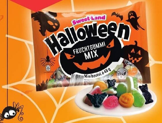 

Жевательные конфеты Sweet Land Halloween Fruit Mix 480 g