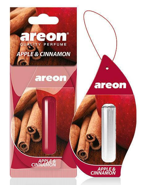 

Ароматизатор Жидкая подвеска Areon Car Perfume 5ml Apple&Cinnamon Яблоко-корица LR07 КАПСУЛА