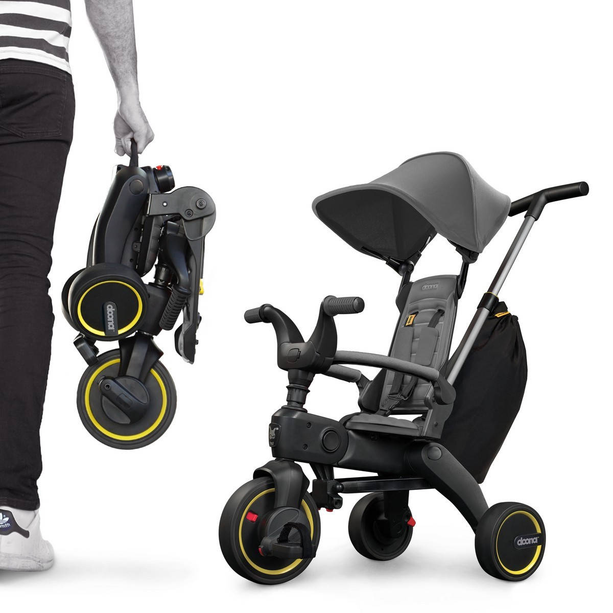 

Складной велосипед Doona Liki Trike S3 Gray