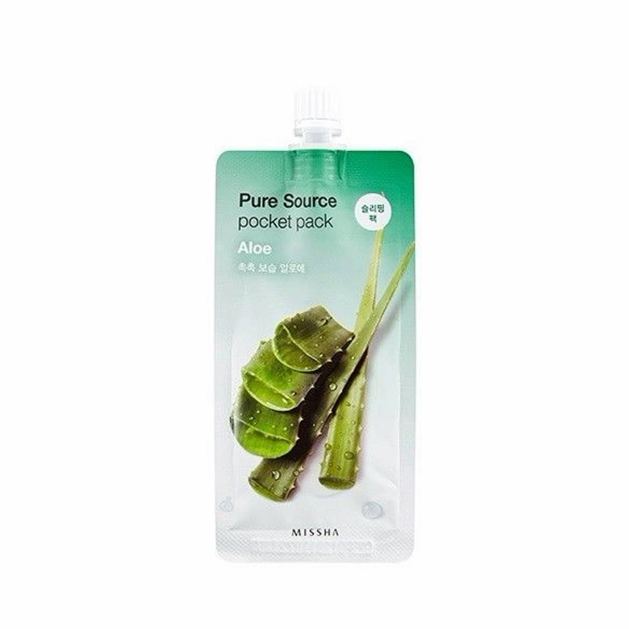 

Маска для лица ночная с экстрактом алоэ MISSHA Pure Source Pocket Pack Aloe 10ml