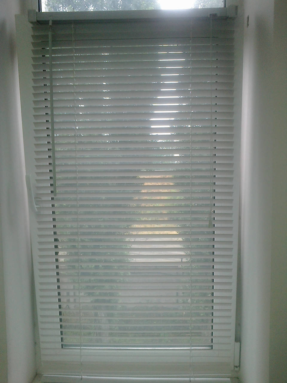 

Жалюзи на окна белые горизонтальные с доставкой по Украине, Белый