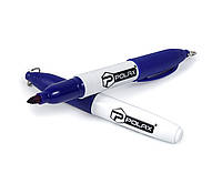 Мини-маркер Polax перманентный строительный blue (49-003с) TM, код: 8146724