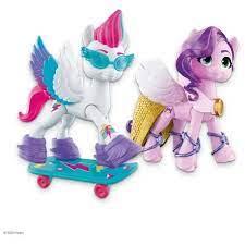 Поні Кришталеві Пригоди 2 фігурки та 40 аксесуарів My Little Pony Crystal Adventure Sisters Hasbro F2679, фото 1