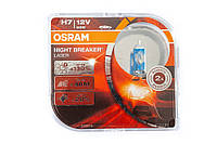 Лампа головного света Osram H7 55W Night Breaker Laser 130% 64210NBL