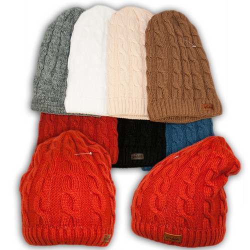 Вязаная шапка для девочки