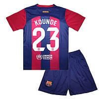 Детская футбольная форма KOUNDÉ 23 Барселона 23/24 Nike Home 115-125 см (set3401_117974)