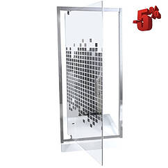Душові двері одинарні 90 см INSANA ELEJA puzzle