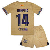 Дитяча футбольна форма MEMPHIS 14 Барселона 22/23 Nike Away 135-145 см (set3312_117018)