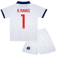 Детская футбольная форма K.NAVAS 1 ПСЖ 2020-2021 Nike Away 115-125 см (set3043_115346)