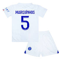 Детская футбольная форма MARQUINHOS 5 ПСЖ 2022-2023 Nike Third 115-125 см (set3366_117797)