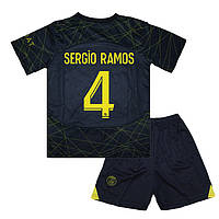 Детская футбольная форма SERGIO RAMOS 4 ПСЖ 2023-2024 Jordan Limited 145-155 см (set3400_120737)