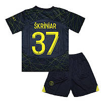 Детская футбольная форма SKRINIAR 37 ПСЖ 2023-2024 Jordan Limited 145-155 см (set3400_117822)