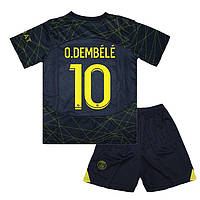 Детская футбольная форма O.DEMBÉLÉ 10 ПСЖ 2023-2024 Jordan Limited 145-155 см (set3400_120035)