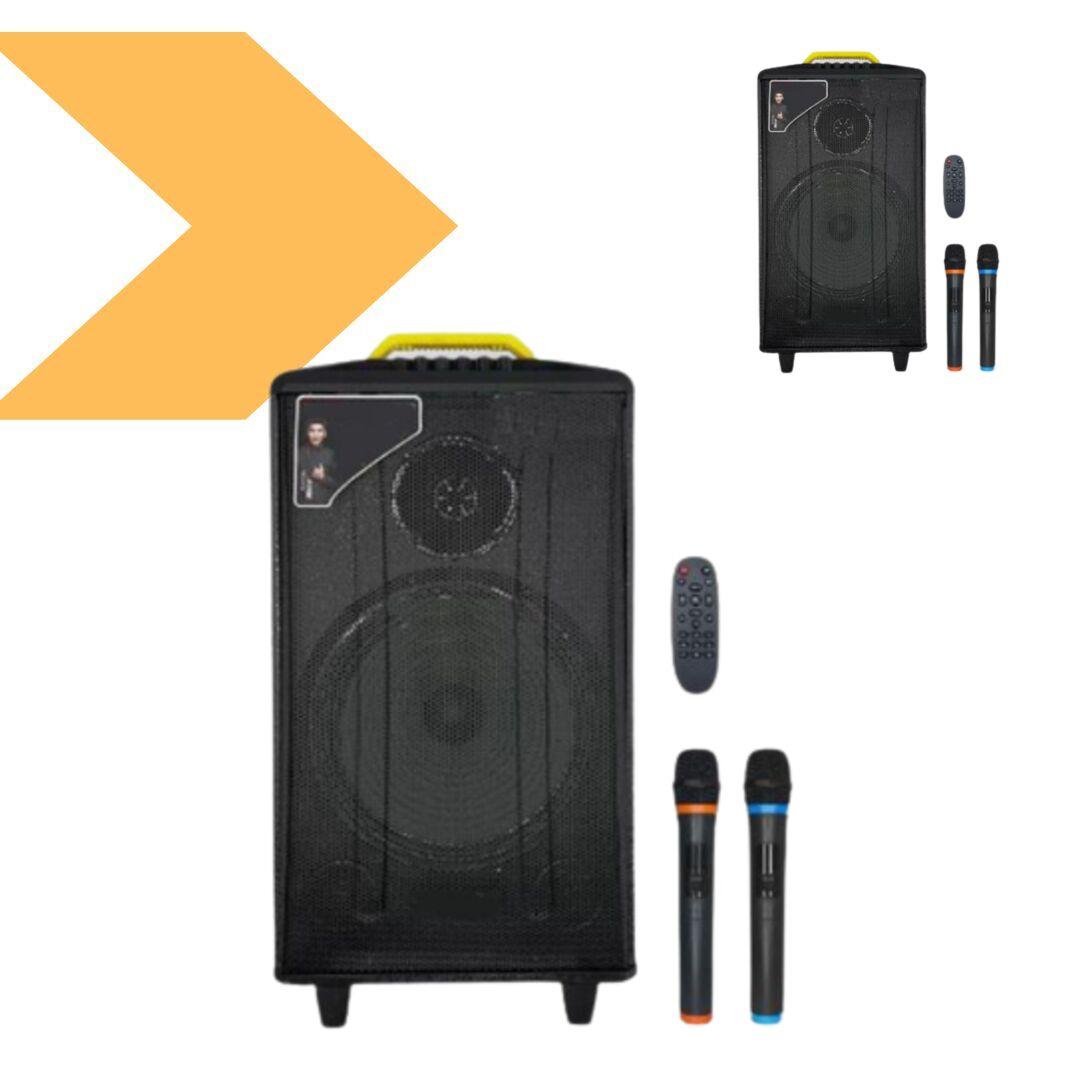Блютуз колонка акумуляторна Temeisheng QX-1214 синій (41184-QX-1214_5214), фото 1