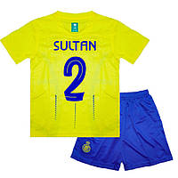 Детская футбольная форма SULTAN 2 Аль-Наср 2024 Home 125-135 см (set3441_119939)