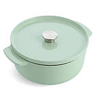 Каструля чавунна з кришкою KitchenAid 26см, 5,2л фісташковий (CC007434-001)