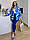 Жіночий костюм сорочка+брюки, модний костюм прогулянковий батал, літній брючний костюм батальний, фото 3