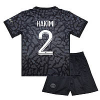Детская футбольная форма HAKIMI 2 ПСЖ Jordan 2023-2024 Third 125-135 см (set3456_120334)