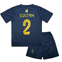 Детская футбольная форма SULTAN 2 Аль-Наср 2024 Away 125-135 см (set3457_120582)