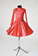 Сукня рейтингова Atelier,сатин вельвет CARDINAL RED Модель №001