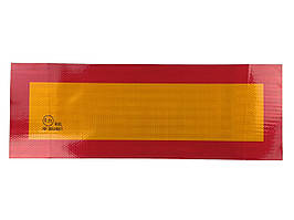 Рефлектор задній на TIR "порожній" (1шт) 200х560мм на самоклеючій стрічці (вініл)