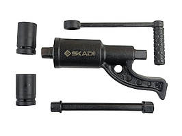 Ключ балонний (редукторний) з підсилювачем моменту, що крутить, на підшипнику 270 мм, 1:60 SKADI