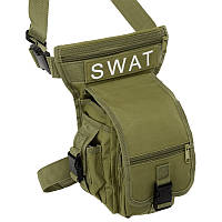 Тактическая набедренная поясная сумка E-Tac M14 Olive Green «H-s»