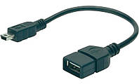 Кабель USB - mini USB OTG (4756) «H-s»