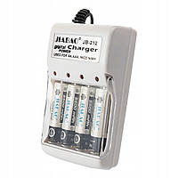Зарядний пристрій з акумуляторами АА (4 шт) Jiabao Digital Charger JB-212 (3278)
