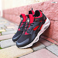 Nike Air Huarache x Fragment Design чорні з червоним 42 кроссовки и кеды хорошее качество хорошее качество