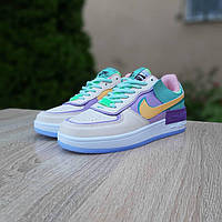 Nike Air Force 1 Shadow бежеві 36 кроссовки и кеды хорошее качество хорошее качество Размер 36