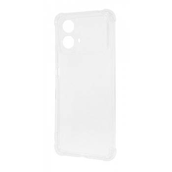 Чохол WXD Силікон 0.8 mm HQ Motorola Moto G34 Прозорий