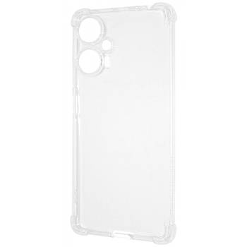 Чохол WXD Силікон 0.8 mm HQ Poco F5/Xiaomi Redmi Note 12 Turbo Прозорий