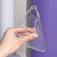 Чохол WXD Силікон 0.8 mm HQ Samsung Galaxy S22 Прозорий, фото 4