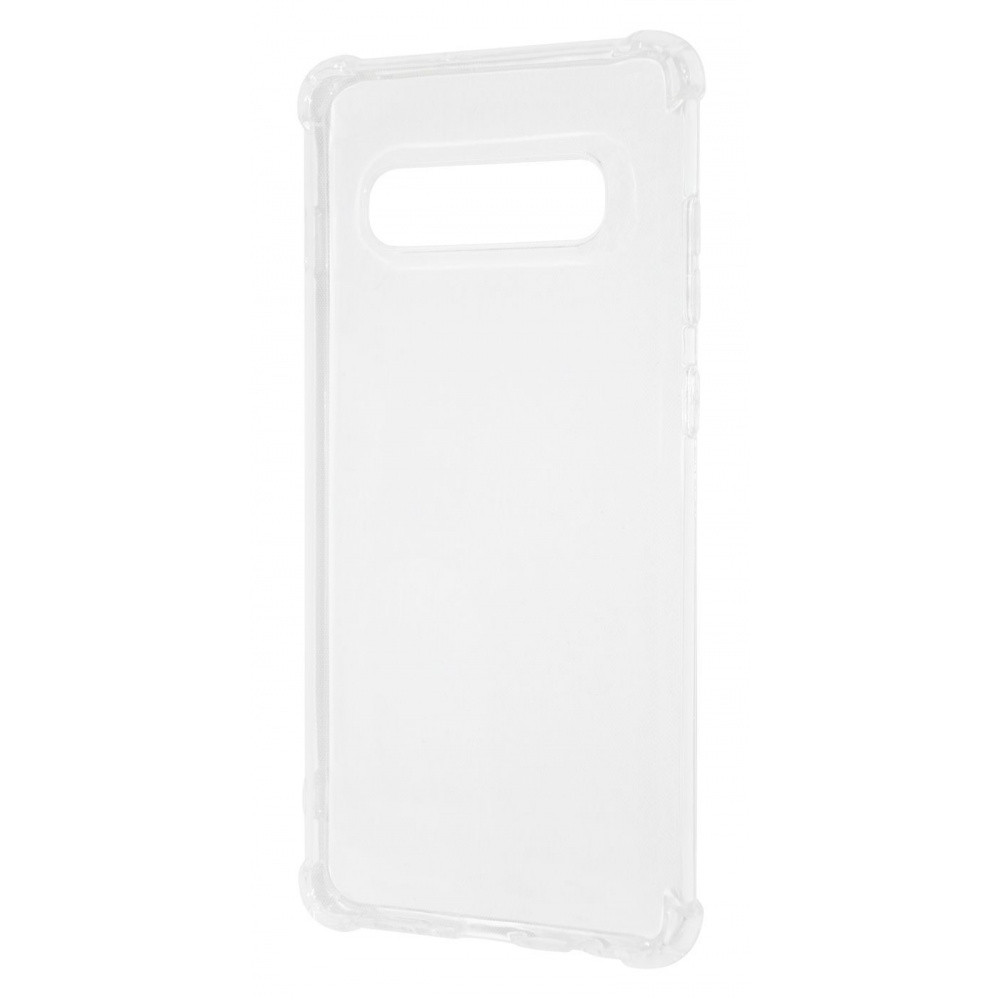 Чохол WXD Силікон 0.8 mm HQ Samsung Galaxy S10 Plus (G975F) Прозорий