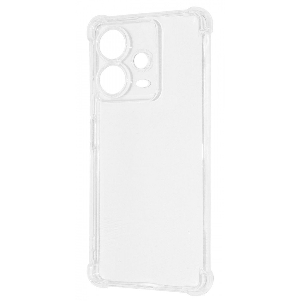 Чохол WXD Силікон 0.8 mm HQ Xiaomi Redmi Note 12 Pro 5G Прозорий