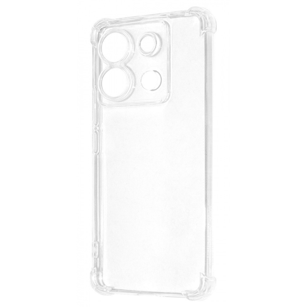 Чохол WXD Силікон 0.8 mm HQ Xiaomi Redmi Note 13 Pro 5G/Poco X6 5G Прозорий