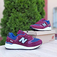 New Balance 999 бордові з синім 37 кроссовки и кеды хорошее качество хорошее качество