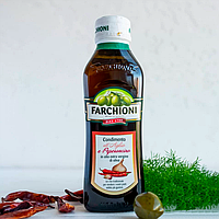 Оливковое масло с перцем и чесноком Farchioni 250 мл. Италия